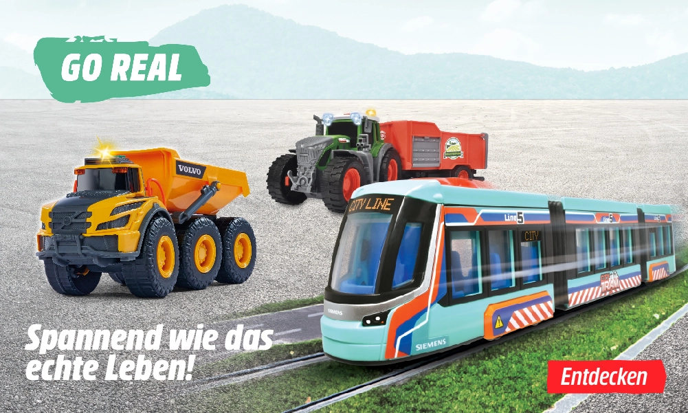 Entdecke Dickie Toys GO REAl im duo Shop